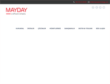 Tablet Screenshot of maydaytechnology.com